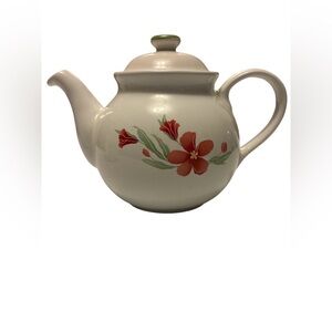 Corelle Pacific Bloom Stoneware Teapot